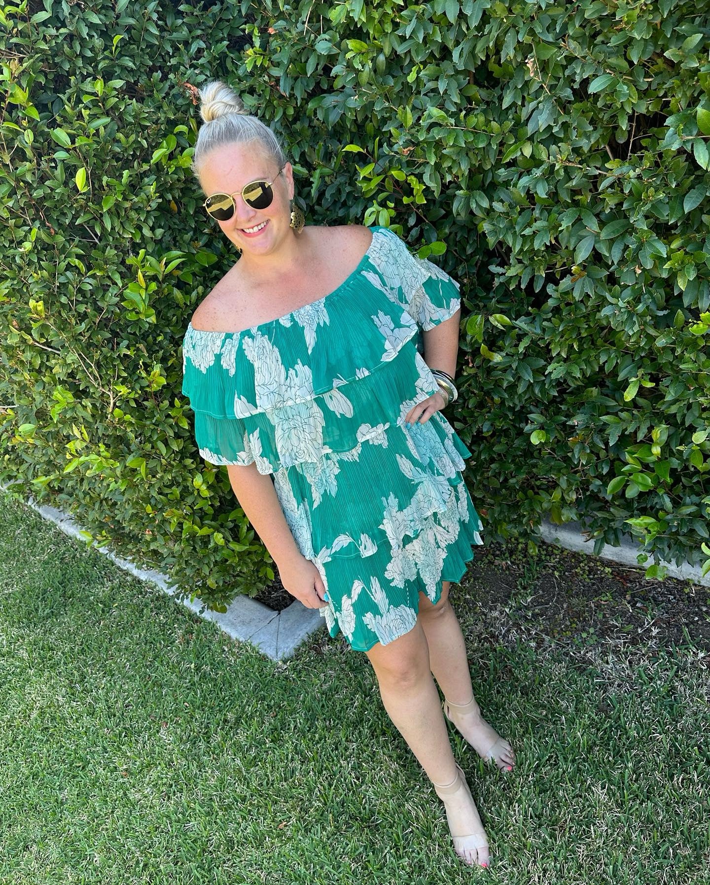Queenie Dress Green