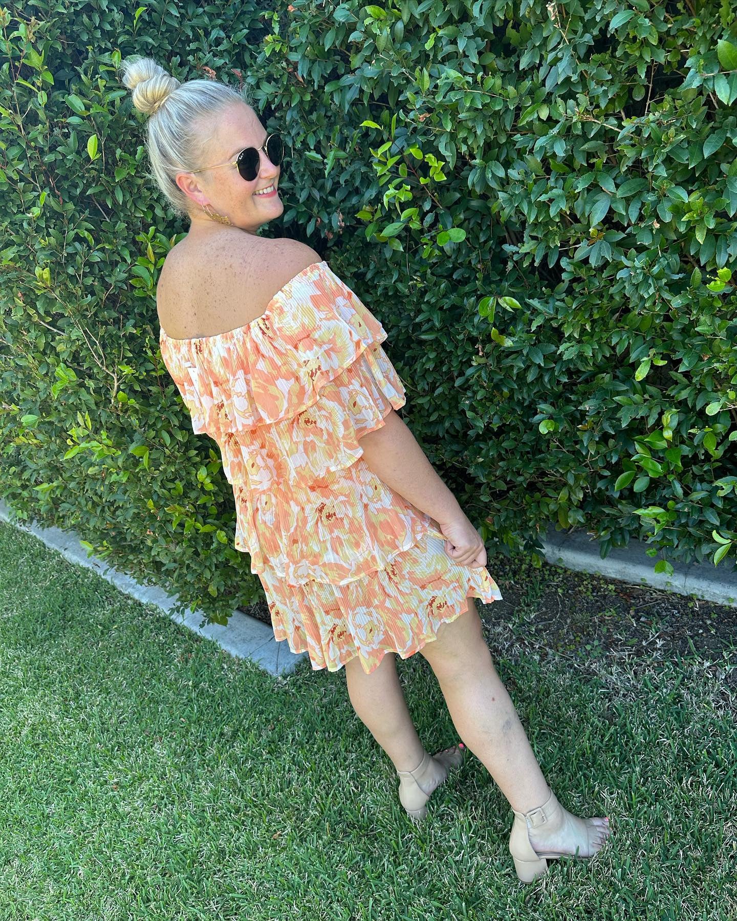 Queenie Dress Orange