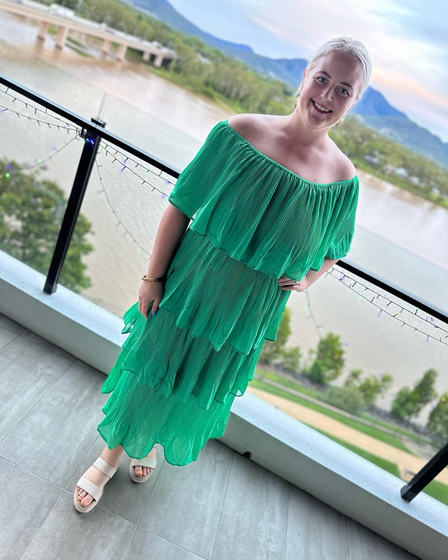 Quida Dress Green – She's All That