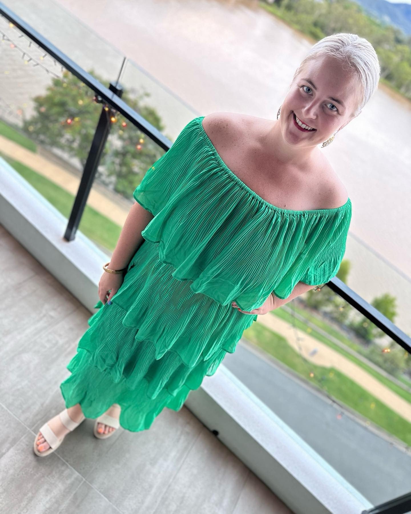 Quida Dress Green