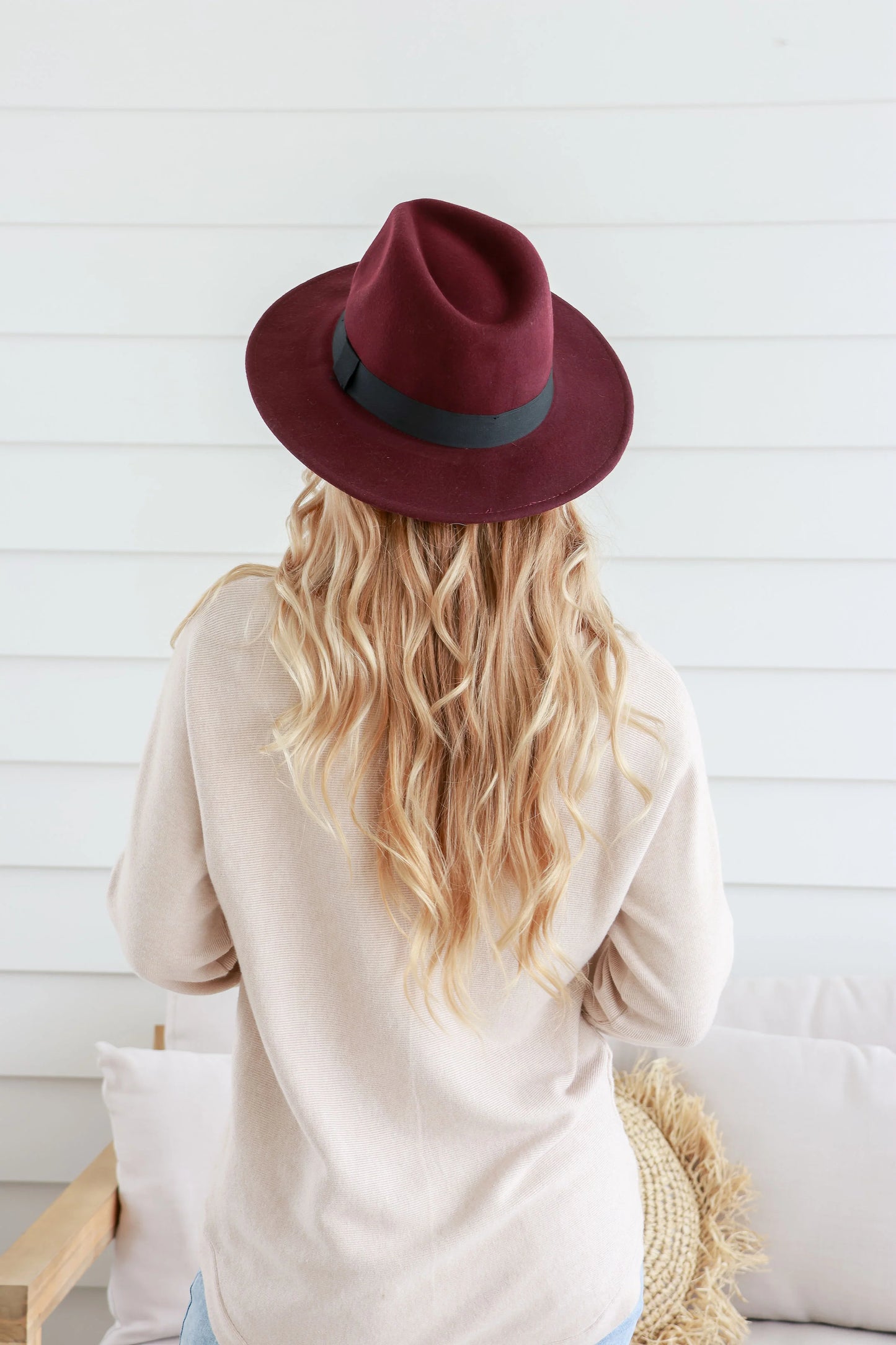 Bobbie Hat Burgundy