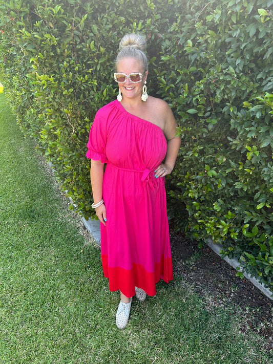 Colla Dress Pink