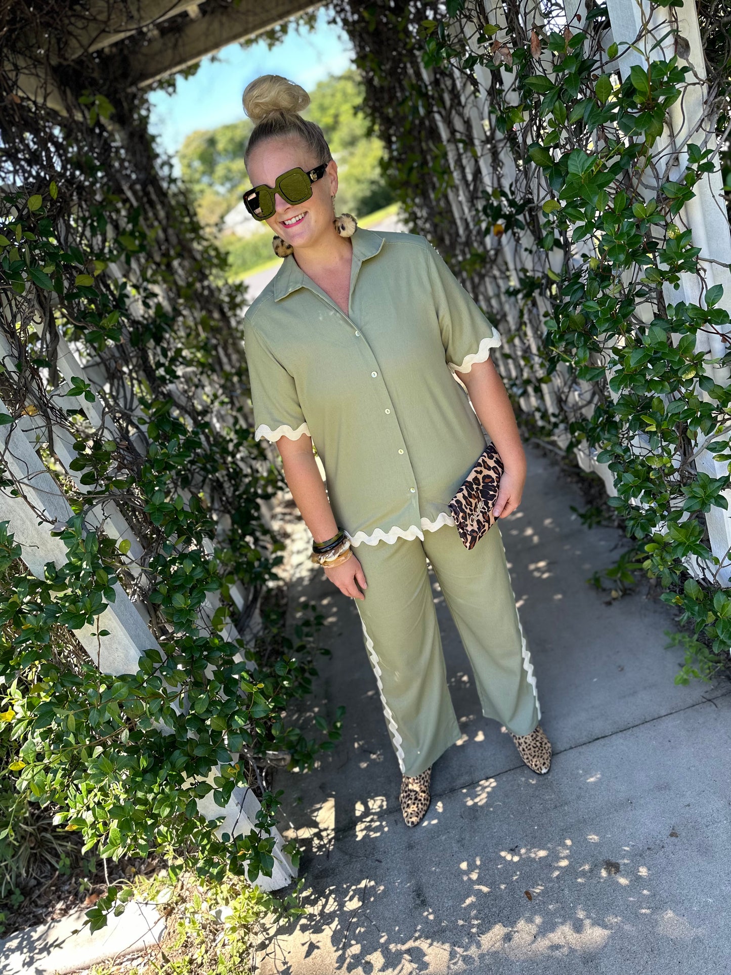 Lillian Set Khaki