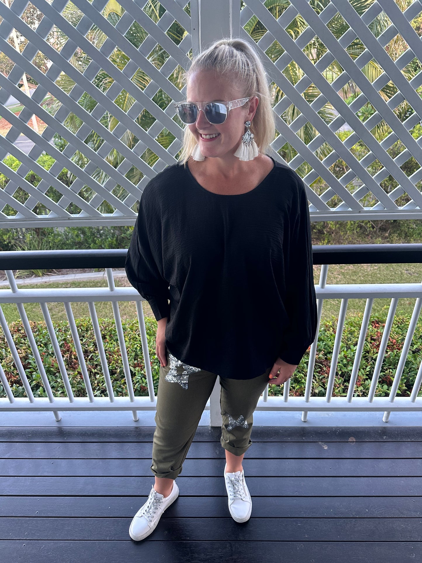 Bibba Star Pants Khaki