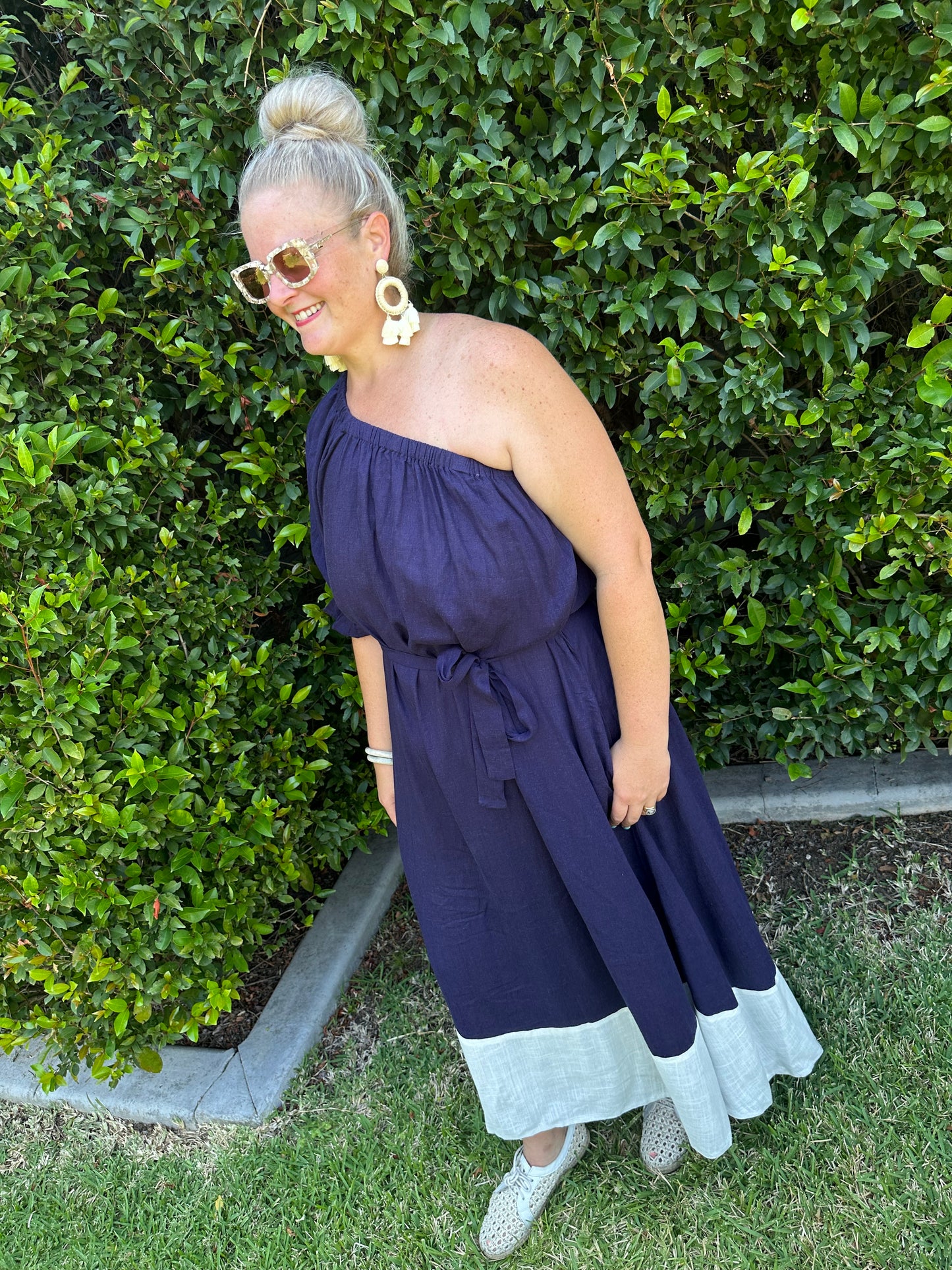 Colla Dress Navy