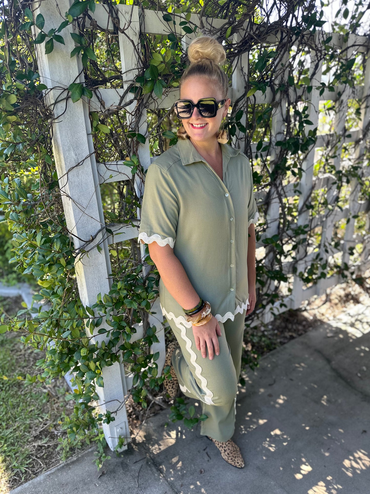 Lillian Set Khaki