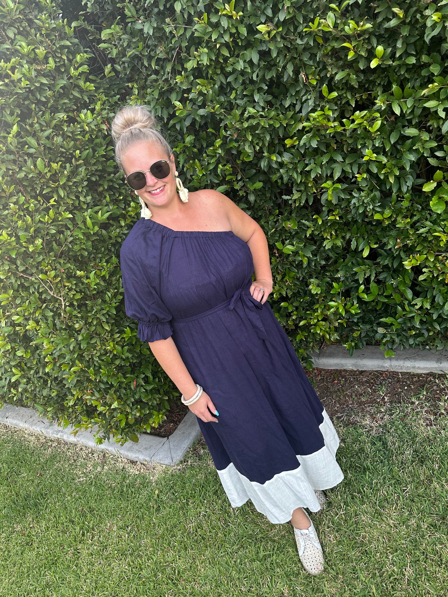Colla Dress Navy