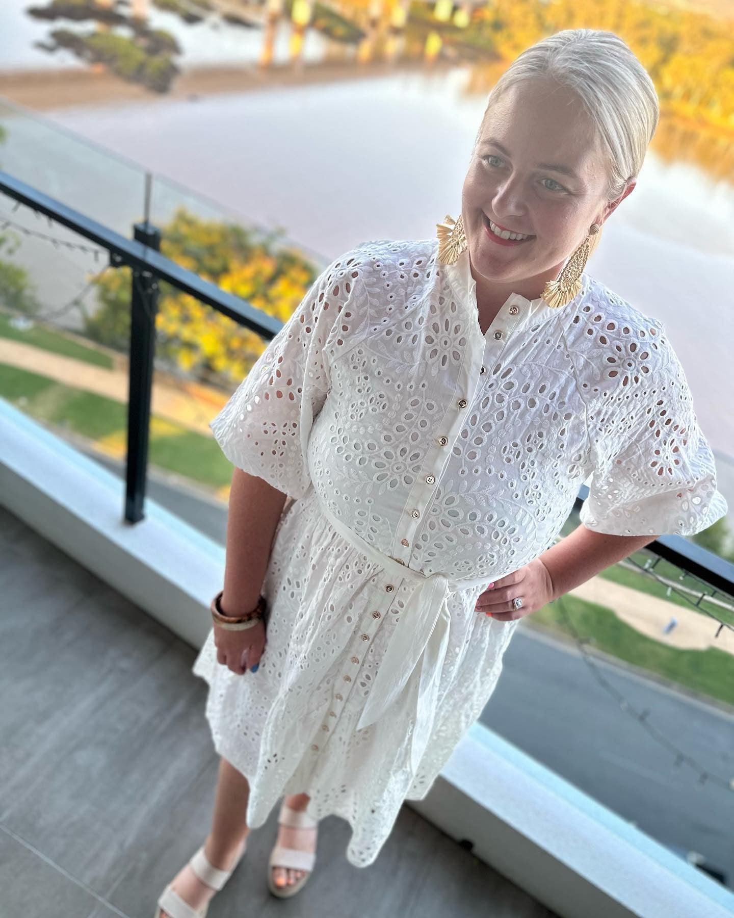 Harmony Dress White